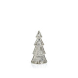 Silver LED Antique Christmas Tree — 7.75