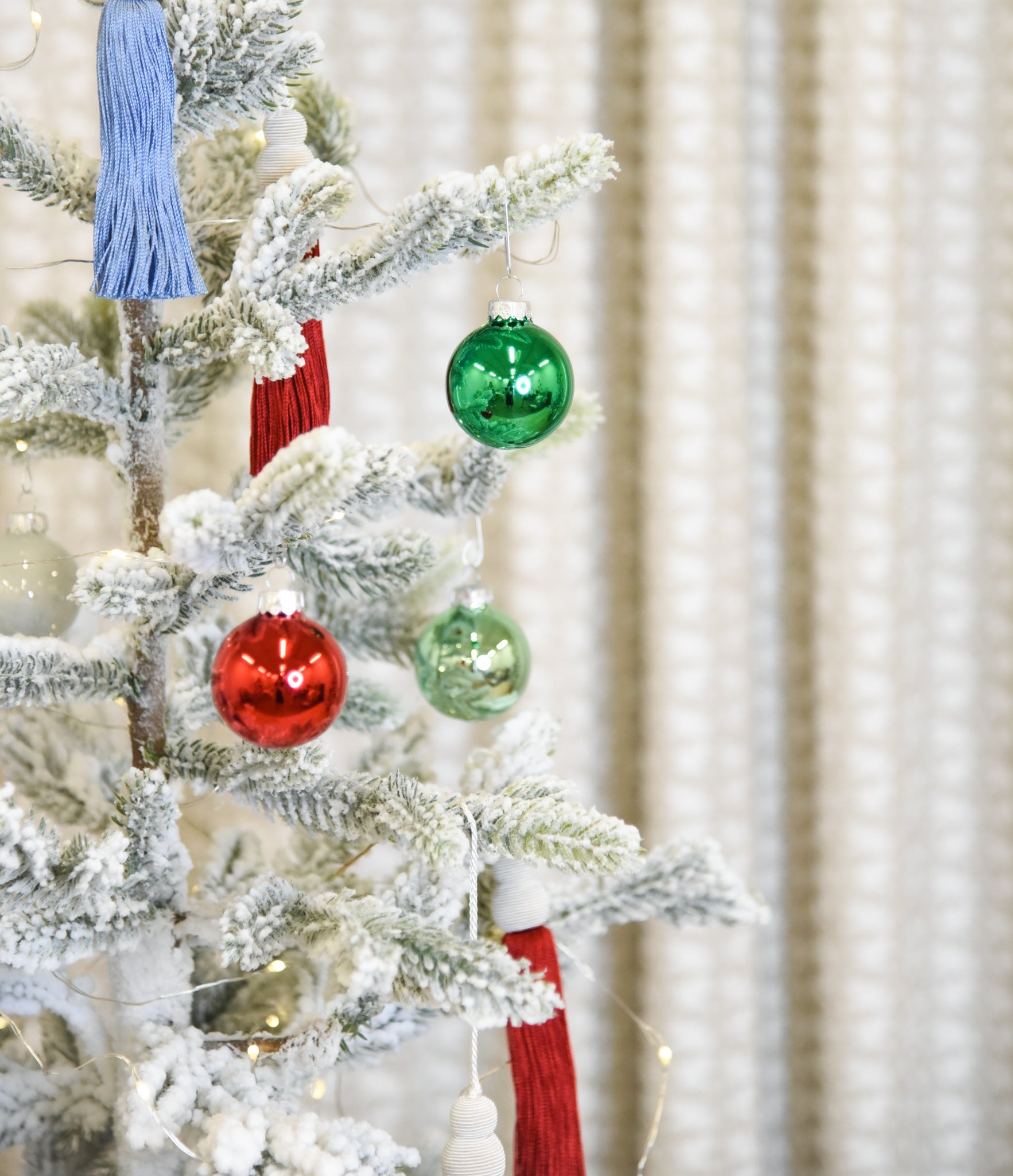 Set of 12 Festive Holiday Mini Ornaments