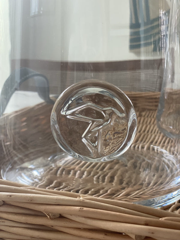 Medium Glass Hurricane Vase