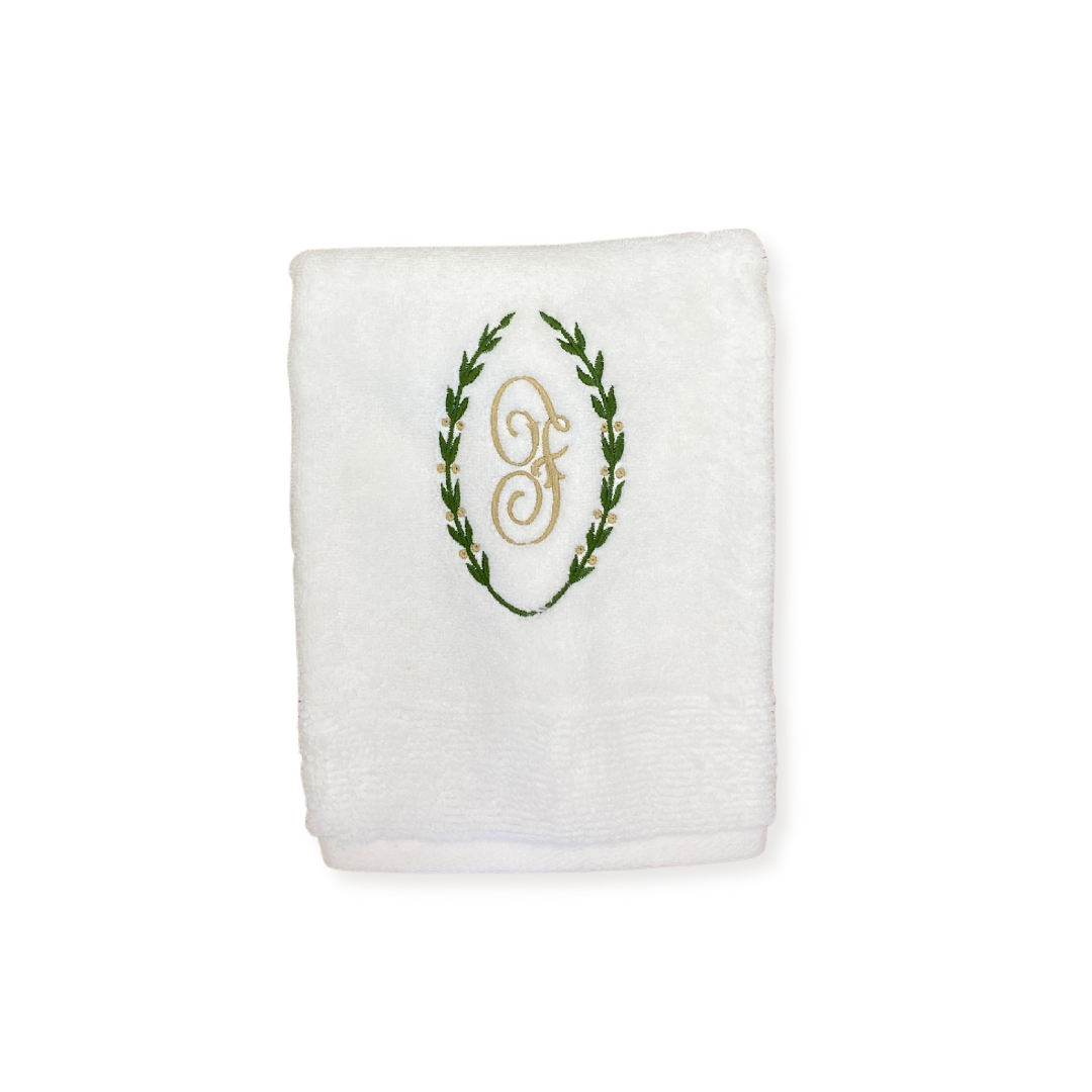 Monogrammed online hand towels