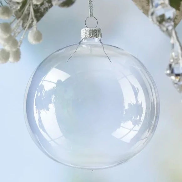 Iridescent Glass Bubble Gum Ornament